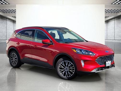 RAPID RED MET TINTED CC 2021 Ford Escape Titanium