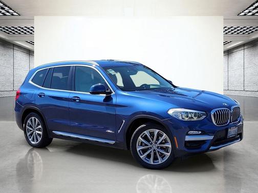 Phytonic Blue Metallic 2018 BMW X3 xDrive30i