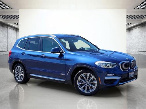 Phytonic Blue Metallic 2018 BMW X3 xDrive30i
