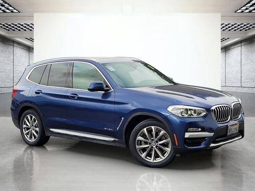 Phytonic Blue Metallic 2018 BMW X3 xDrive30i