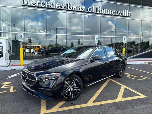 Black 2026 Mercedes-Benz E-Class E 350 4MATIC