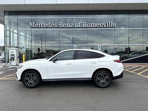 Polar White 2025 Mercedes-Benz GLC 300 4MATIC Coupe