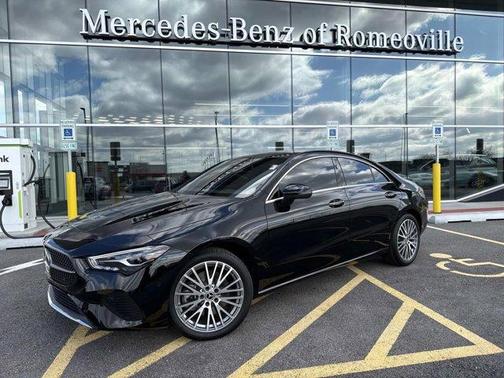 Midnight Black 2025 Mercedes-Benz CLA 250 Base 4MATIC