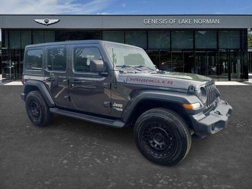 Gray 2020 Jeep Wrangler Unlimited Sport