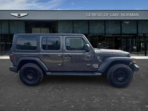 Gray 2020 Jeep Wrangler Unlimited Sport