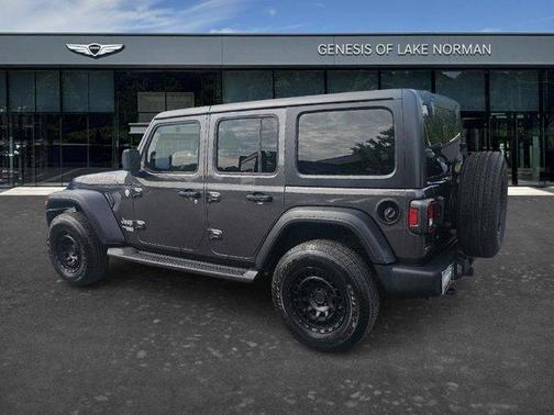 Gray 2020 Jeep Wrangler Unlimited Sport