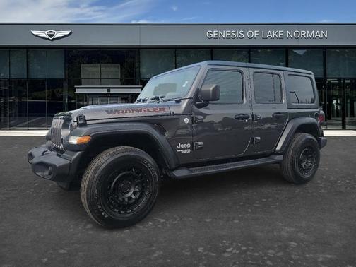 Gray 2020 Jeep Wrangler Unlimited Sport