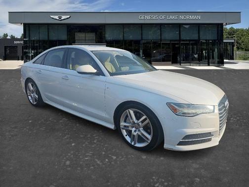 White 2016 Audi A6 2.0T Premium Plus