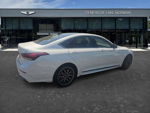 White 2019 Genesis G80 3.3T Sport