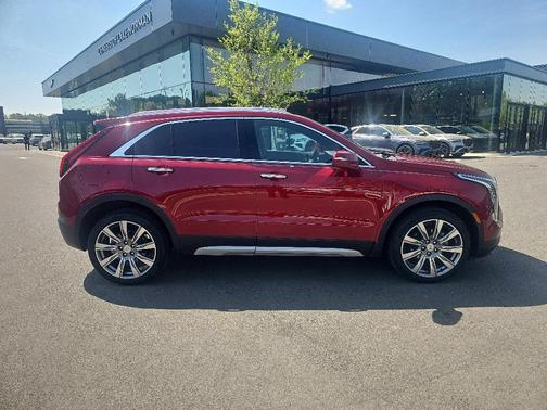 Red 2020 Cadillac XT4 Premium Luxury
