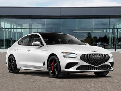 White 2026 Genesis G70 3.3T Sport Prestige