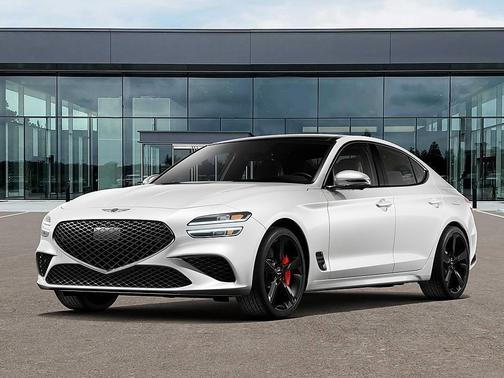 White 2026 Genesis G70 3.3T Sport Prestige