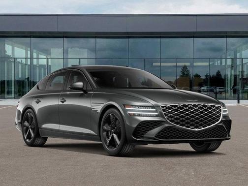 Gray 2026 Genesis G80 3.5T Sport Prestige
