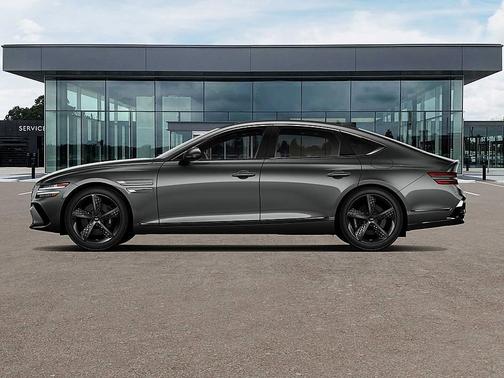 Gray 2026 Genesis G80 3.5T Sport Prestige