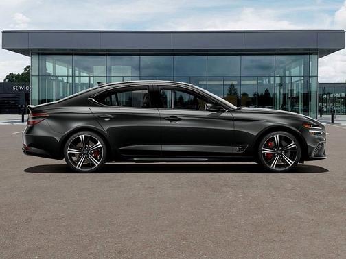 Black 2025 Genesis G70 3.3T Sport Advanced