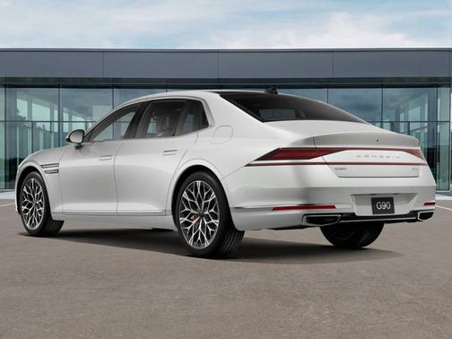 White 2026 Genesis G90 3.5T e-SC