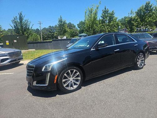 Black 2016 Cadillac CTS 2.0L Turbo Luxury