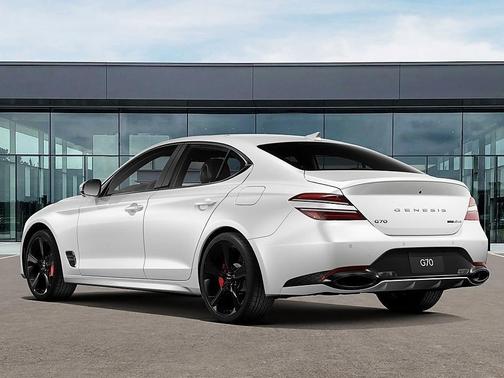 White 2026 Genesis G70 3.3T Sport Prestige