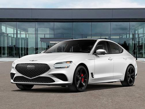 White 2026 Genesis G70 3.3T Sport Prestige