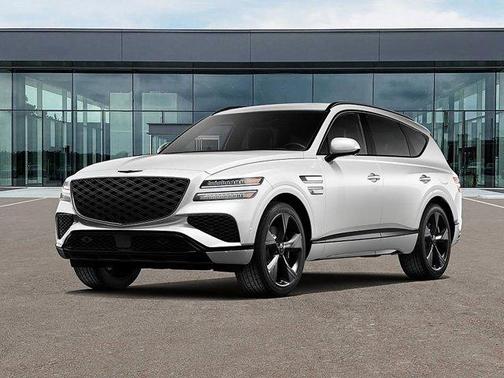 White 2026 Genesis GV80 3.5T Prestige Black