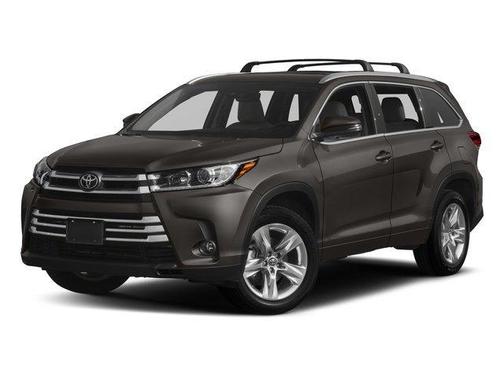 Red 2018 Toyota Highlander Limited Platinum