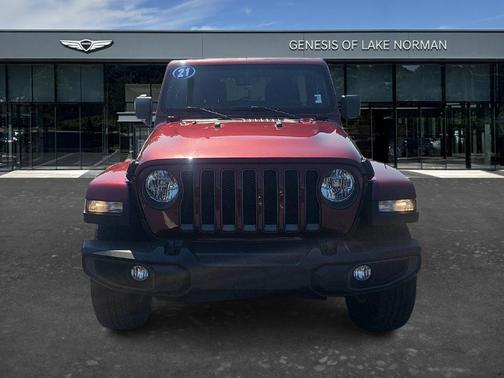 Red 2021 Jeep Wrangler Unlimited Sport