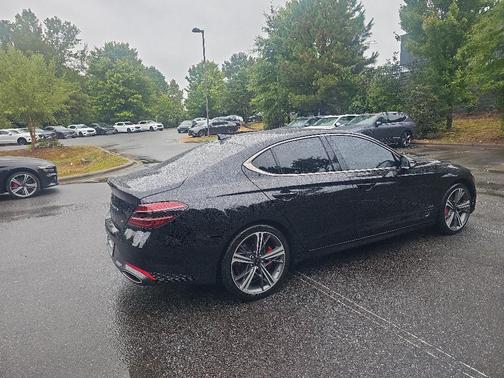 Black 2025 Genesis G70 3.3T Sport Advanced