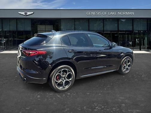 Black 2023 Alfa Romeo Stelvio Veloce