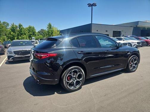 Black 2023 Alfa Romeo Stelvio Veloce