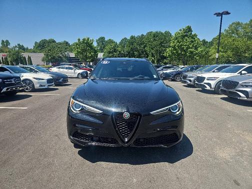 Black 2023 Alfa Romeo Stelvio Veloce