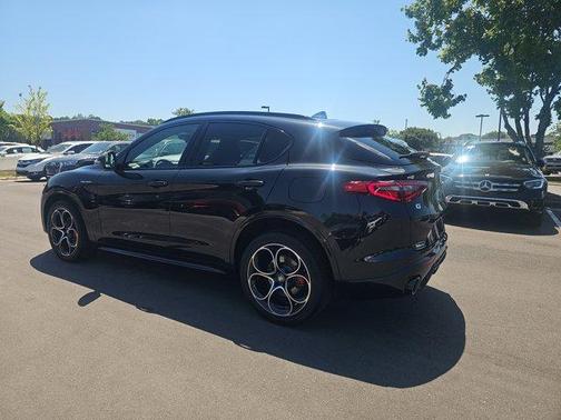 Black 2023 Alfa Romeo Stelvio Veloce
