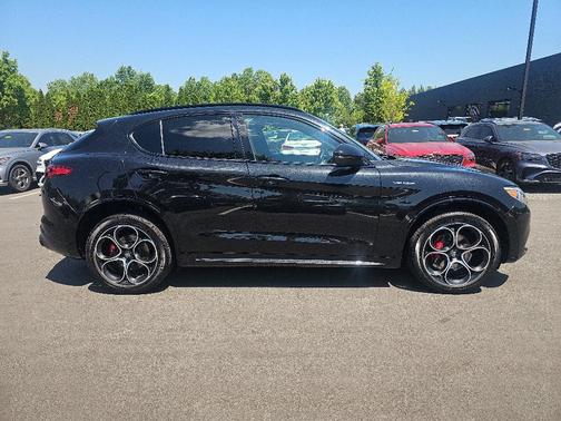 Black 2023 Alfa Romeo Stelvio Veloce