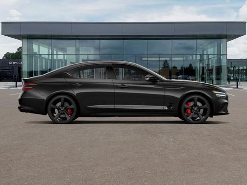 Black 2026 Genesis G70 3.3T Sport Prestige
