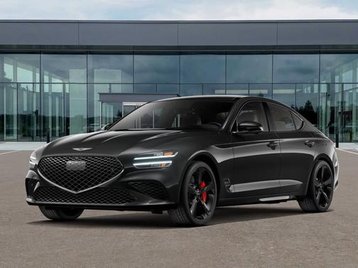 Black 2026 Genesis G70 3.3T Sport Prestige