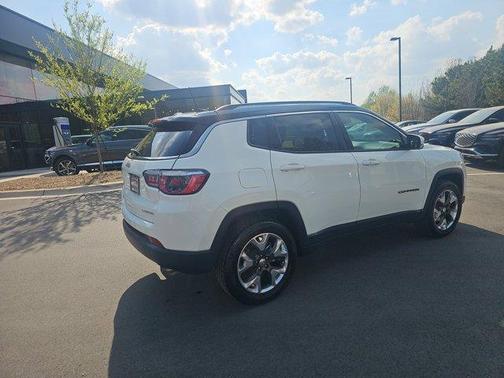 White 2019 Jeep Compass Limited