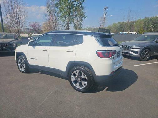 White 2019 Jeep Compass Limited