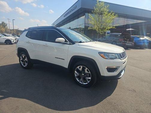 White 2019 Jeep Compass Limited