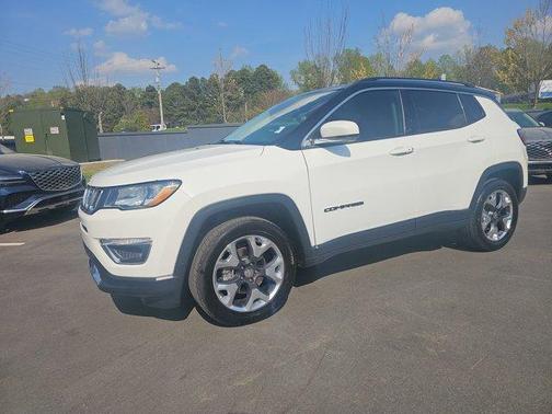 White 2019 Jeep Compass Limited