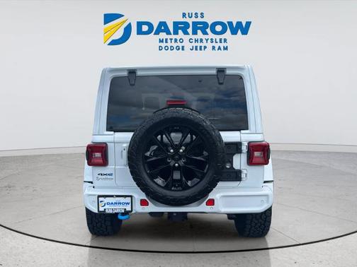 Bright White Clearcoat 2021 Jeep Wrangler Unlimited 4xe Sahara High Altitude
