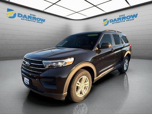 Agate Black Metallic 2021 Ford Explorer XLT