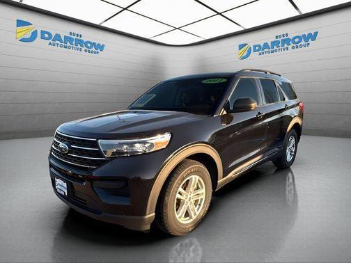 Agate Black Metallic 2021 Ford Explorer XLT