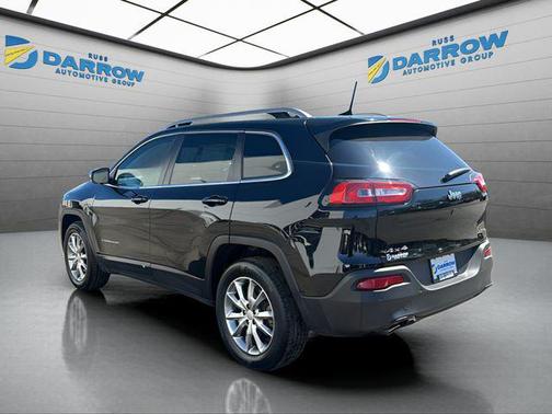 Diamond Black Crystal Pearlcoat 2018 Jeep Cherokee Limited