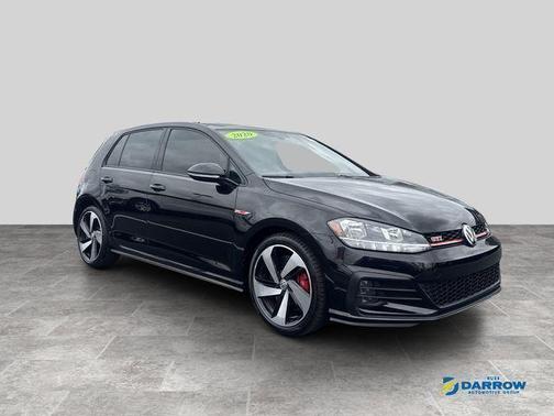 Deep Black 2020 Volkswagen Golf GTI 2.0T S DSG