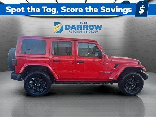 Firecracker Red Clearcoat 2024 Jeep Wrangler 4xe Sahara