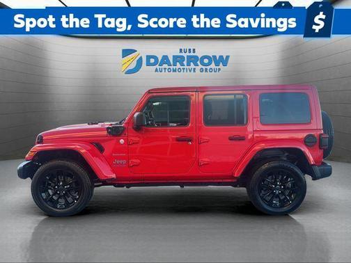 Firecracker Red Clearcoat 2024 Jeep Wrangler 4xe Sahara