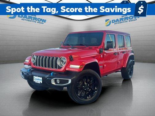 Firecracker Red Clearcoat 2024 Jeep Wrangler 4xe Sahara