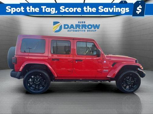 Firecracker Red Clearcoat 2024 Jeep Wrangler 4xe Sahara
