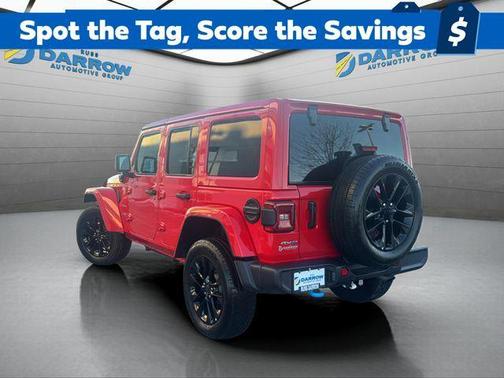Firecracker Red Clearcoat 2024 Jeep Wrangler 4xe Sahara