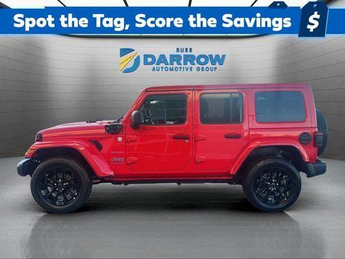 Firecracker Red Clearcoat 2024 Jeep Wrangler 4xe Sahara