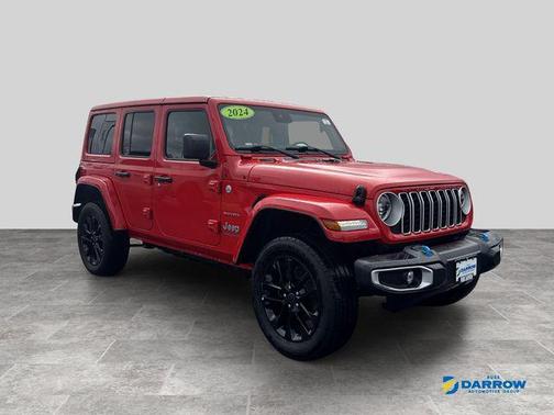 Firecracker Red Clearcoat 2024 Jeep Wrangler 4xe Sahara